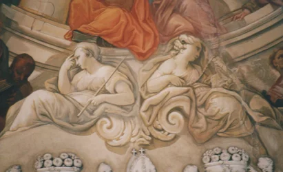 Stiftskirche Banz, fresco del techo